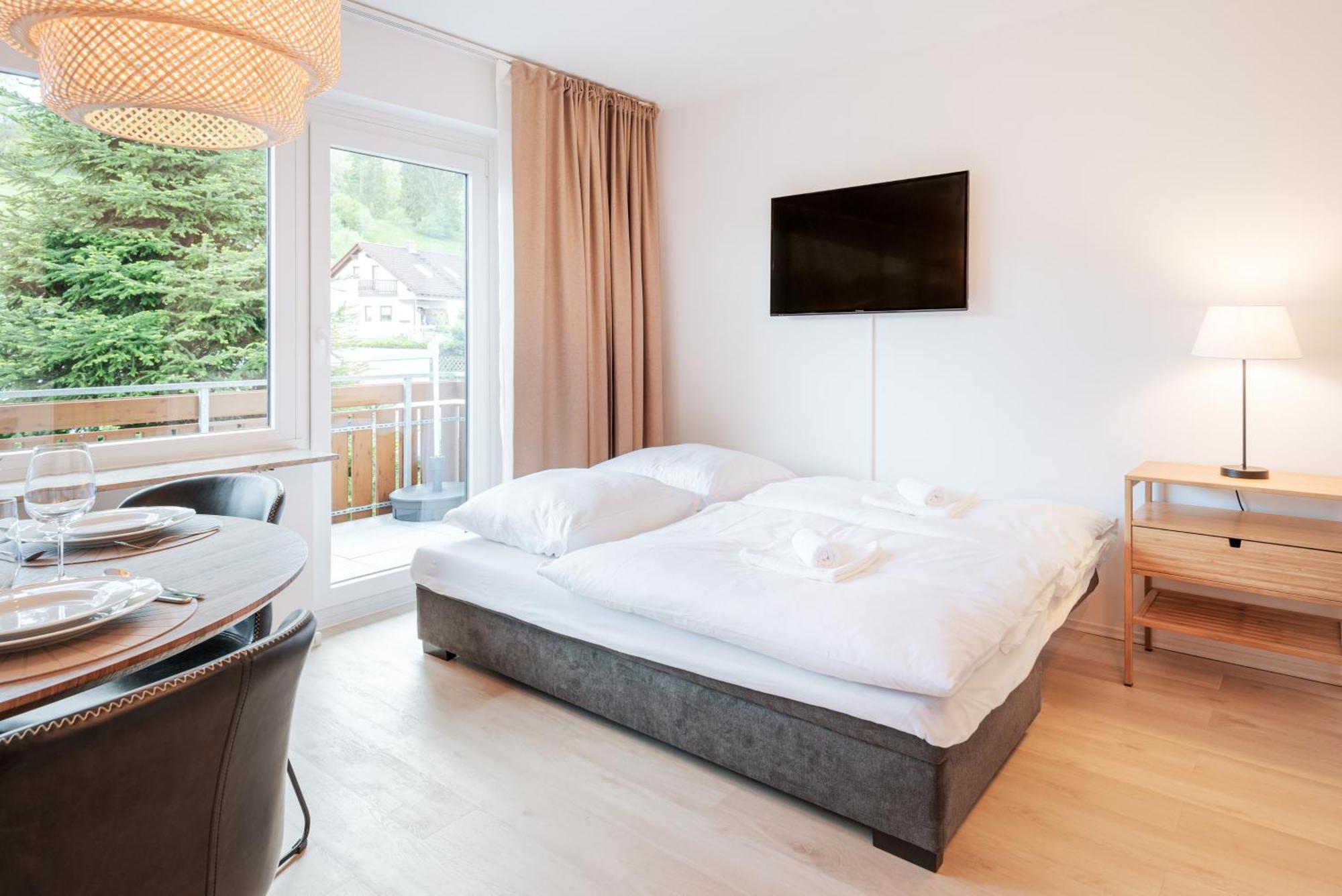 Ferienwohnung Sonnenglueck Mit Grosszuegigem Suedbalkon Lenzkirch Extérieur photo
